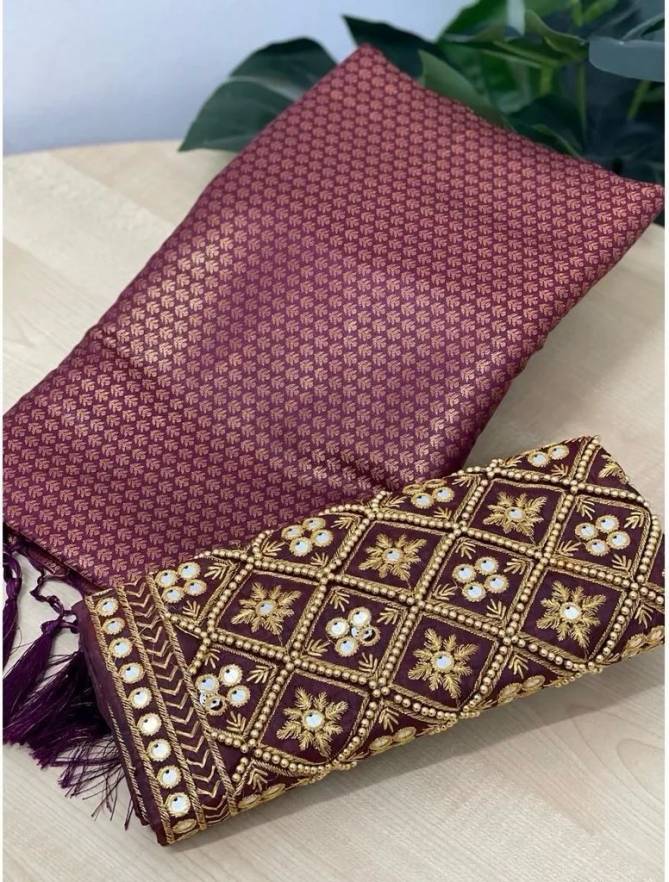  LC 106 By Laabh Jacquard Kubera pattu Silk Designer Sarees Wholesale Online